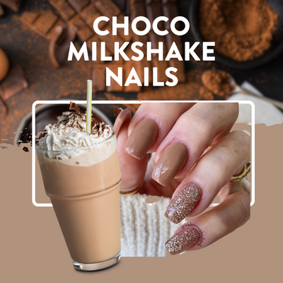 Nail Your Chocolate Milkshake Day Look: Sweet Inspiration for Your Manicure