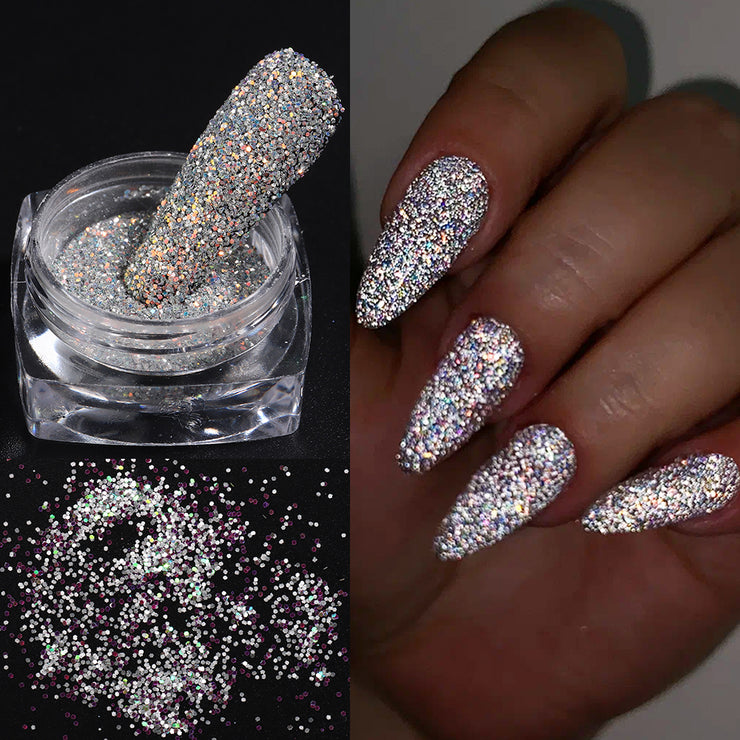 Glam Nails: Sparkle and Shine with Glitter Powder for Nails