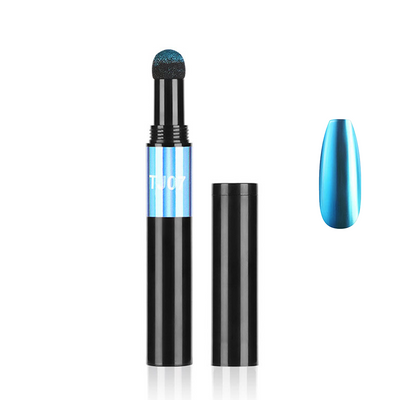 Chrome Glitter Pen - Blue