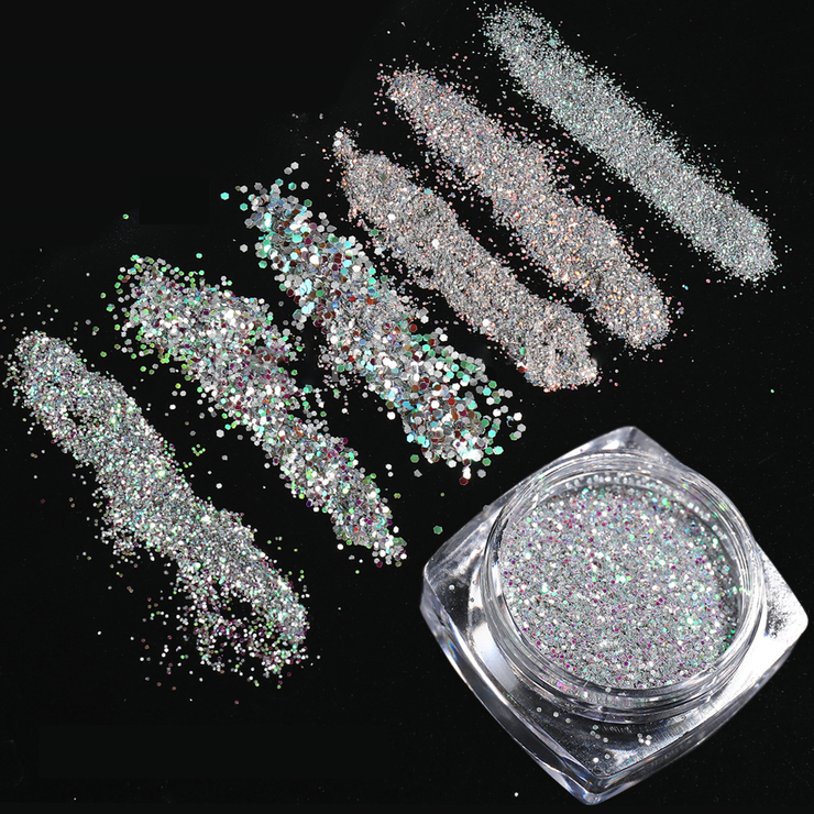 Reflective Glitter Powder - Lustrous Glitz