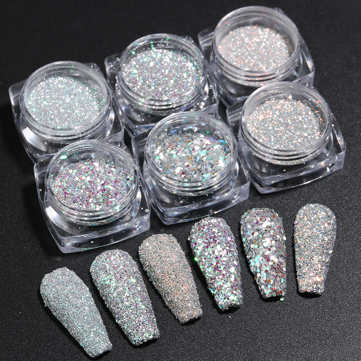 Reflective Glitter Powder - Dazzling Lumière - Rossi Nails