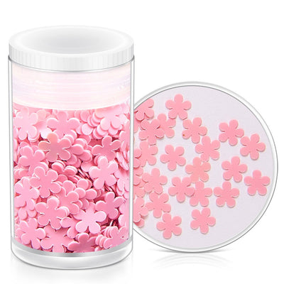 3D Shaped Nail Flakes - Flowers